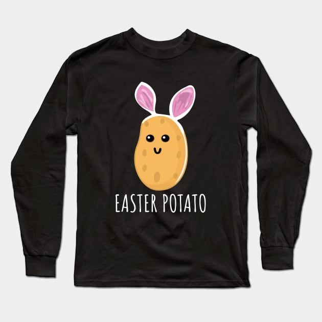 Easter Potato Long Sleeve T-Shirt by LunaMay